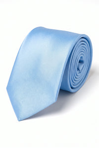 Herren-Krawatten-Set in Hellblau