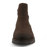 Herren-Chelsea-Stiefeletten, mokkabraun, wasserabweisend