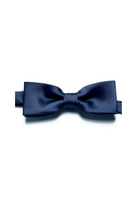 Herren-Fliege aus marineblauem Satin