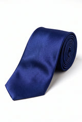 Herren-Krawatten-Set in Marineblau