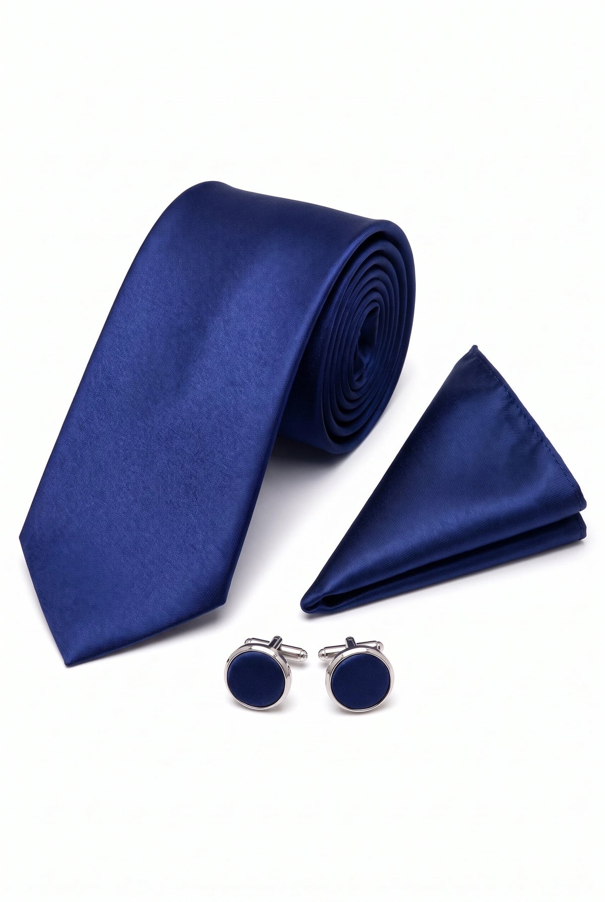 Herren-Krawatten-Set in Marineblau