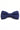 Herrenfliege aus marineblauem Tweed-Wollmischgewebe