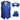 Herren-Set, 3-teilig, mit Paisley-Blumenmuster, Fliege, Einstecktuch und Weste – Blau