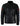 Black Real Leather Mens Bomber Jacket Red Stripes Quilted Slim Fit Casual-Black
