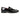 Herren-Slipper aus veganem Leder mit Samtdetails und Lackleder-Finish