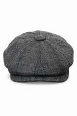 Peaky Blinders-Kappe mit Tweed-Karomuster für Herren