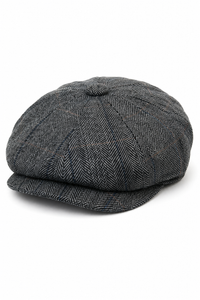 Peaky Blinders-Kappe mit Tweed-Karomuster für Herren