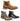 Mens Vintage Brogue Ankle Boots - Cavani Fox