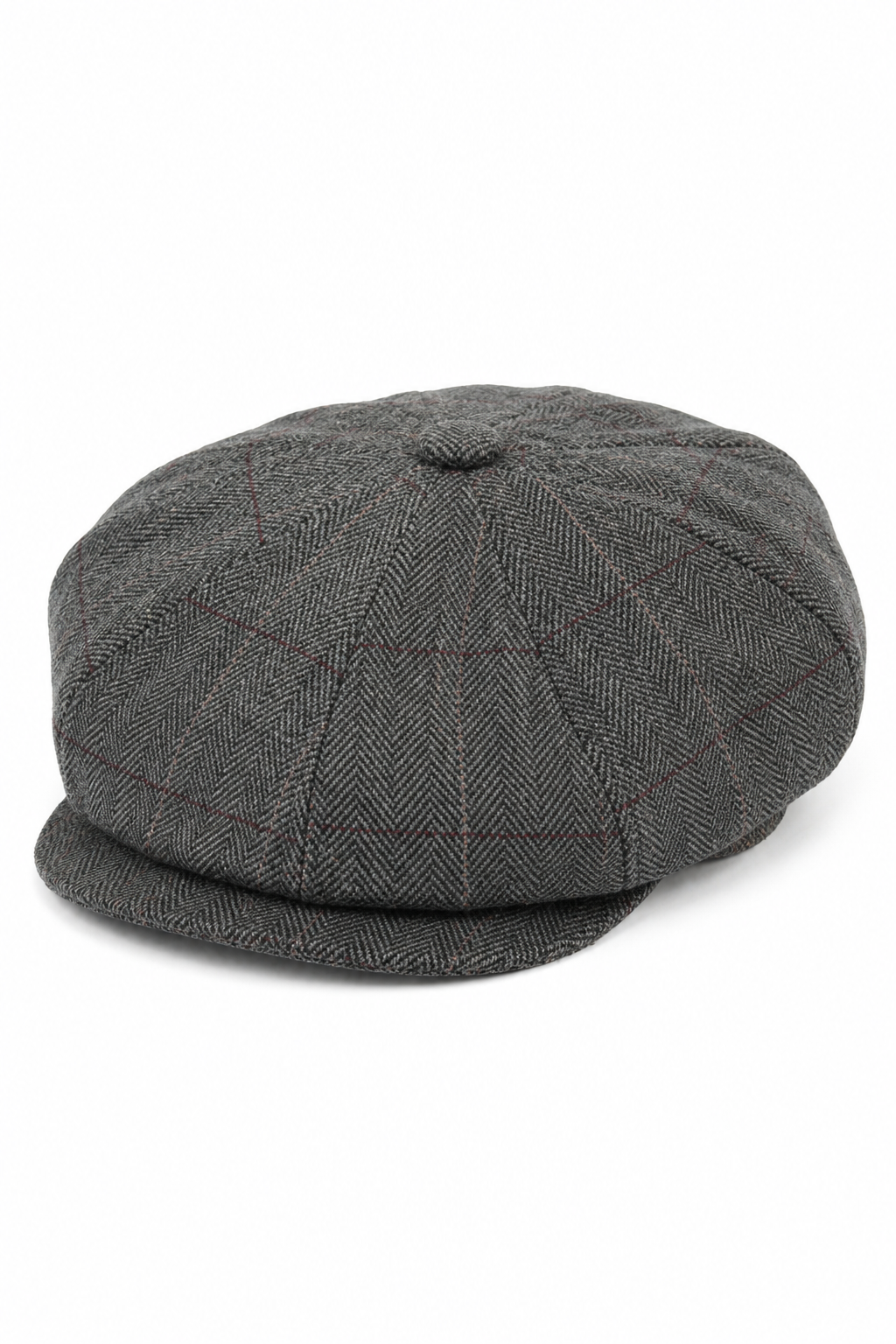 Peaky Blinders-Mütze im Vintage-Stil aus Tweed für Herren