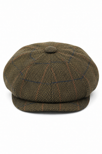 Peaky Blinders-Mütze im Vintage-Stil aus Tweed für Herren