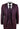 Mens Wine 4 Piece Shawl Lapel Suit