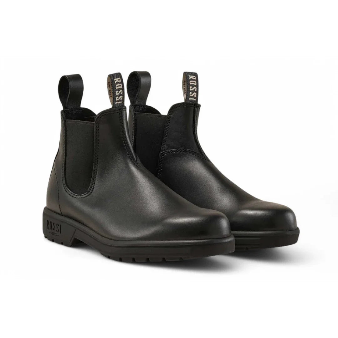 Endura 301 – Schwarze Chelsea-Boots aus Leder