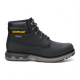 Pursue – Schwarze Herren-Arbeitsstiefel aus Leder, knöchelhoch.