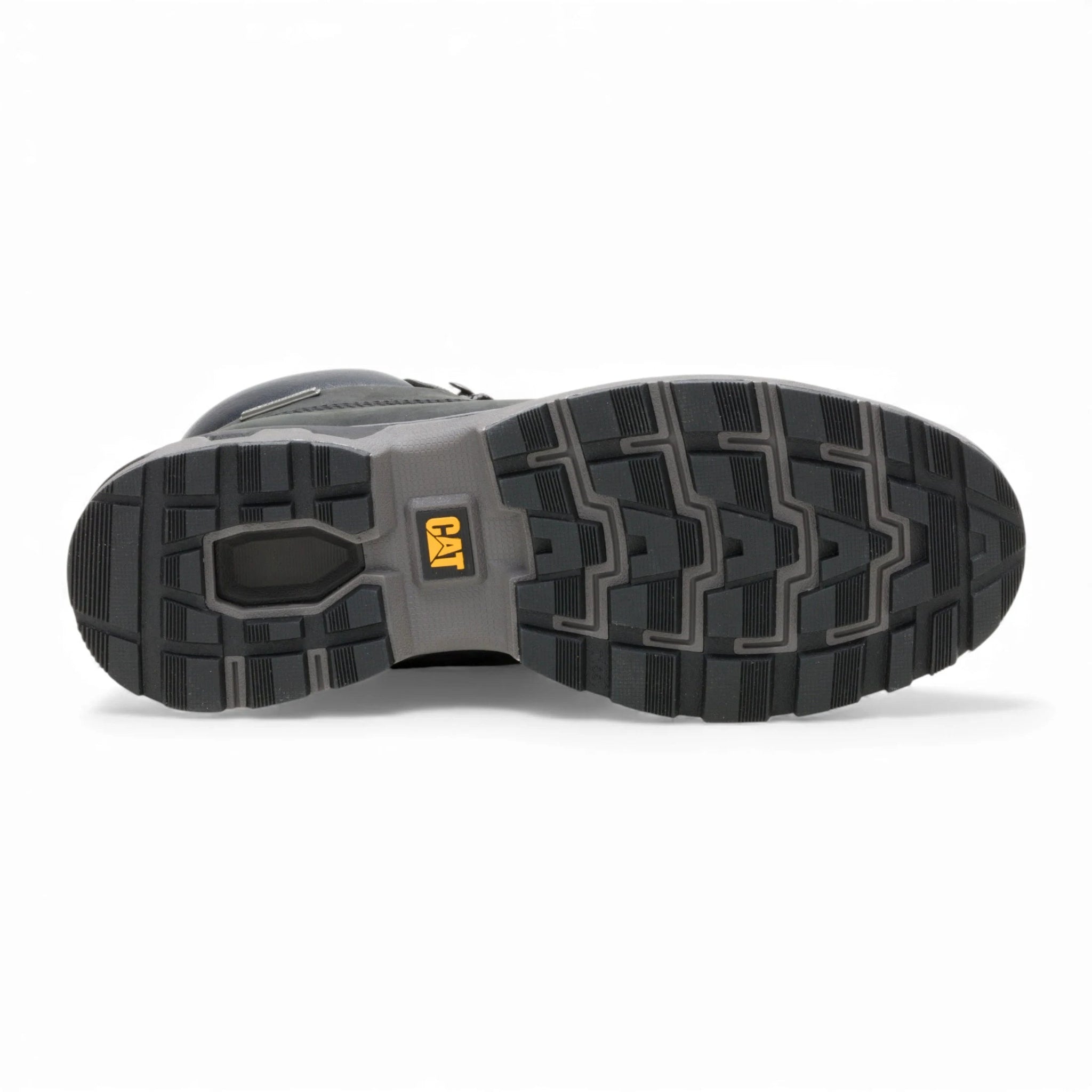 Pursue – Schwarze Herren-Arbeitsstiefel aus Leder, knöchelhoch.