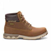 Pursue – Braune Herren-Arbeitsstiefel aus Leder, knöchelhoch.