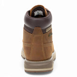 Pursue – Braune Herren-Arbeitsstiefel aus Leder, knöchelhoch.