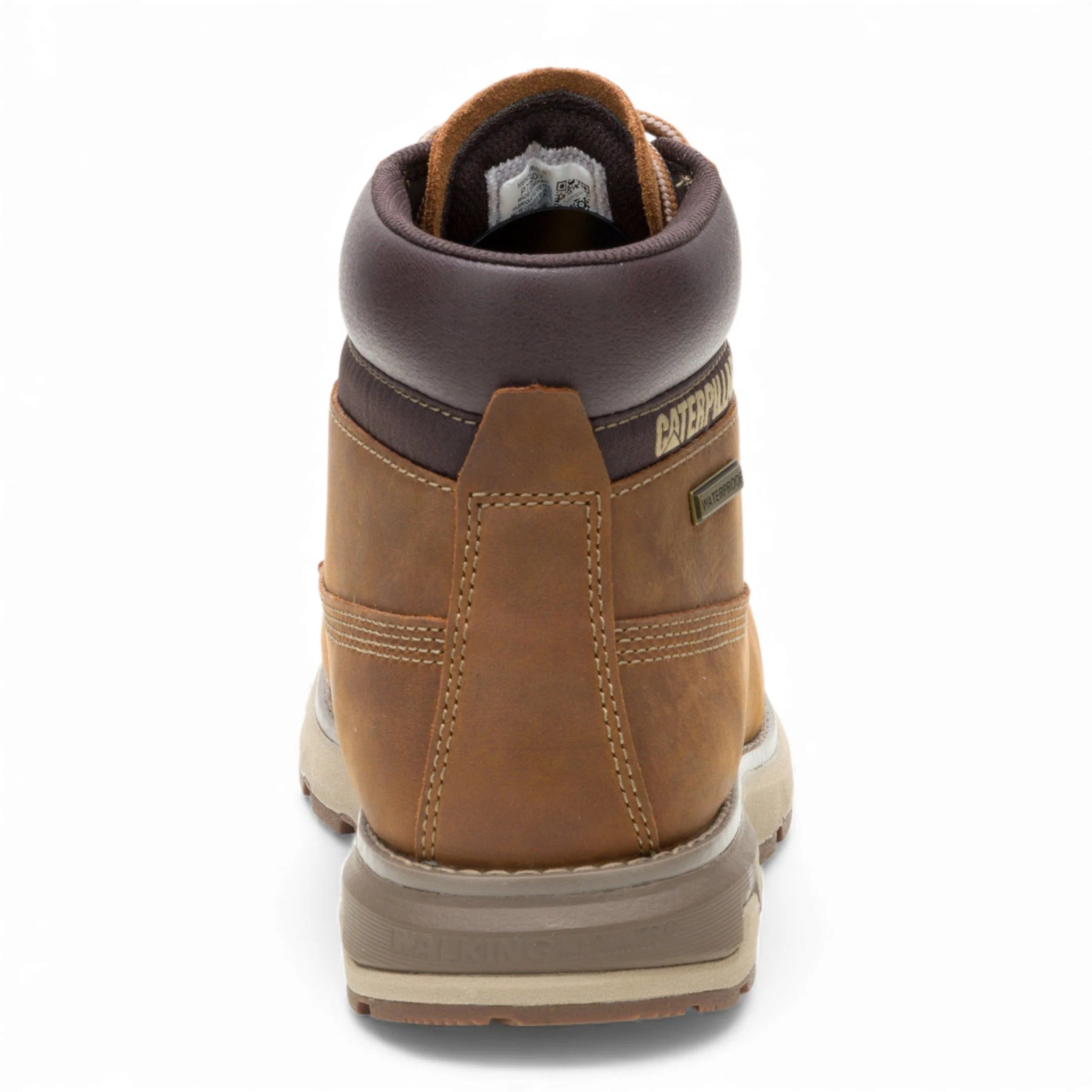 Pursue – Braune Herren-Arbeitsstiefel aus Leder, knöchelhoch.