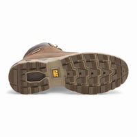 Pursue – Dunkelbraune Herren-Arbeitsstiefel aus Leder, knöchelhoch.
