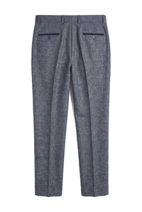 Ralph - Marineblaue Tweedhose für Herren