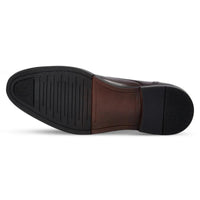 Regent - Herren Derby-Schuhe aus dunkelbraunem, poliertem Leder