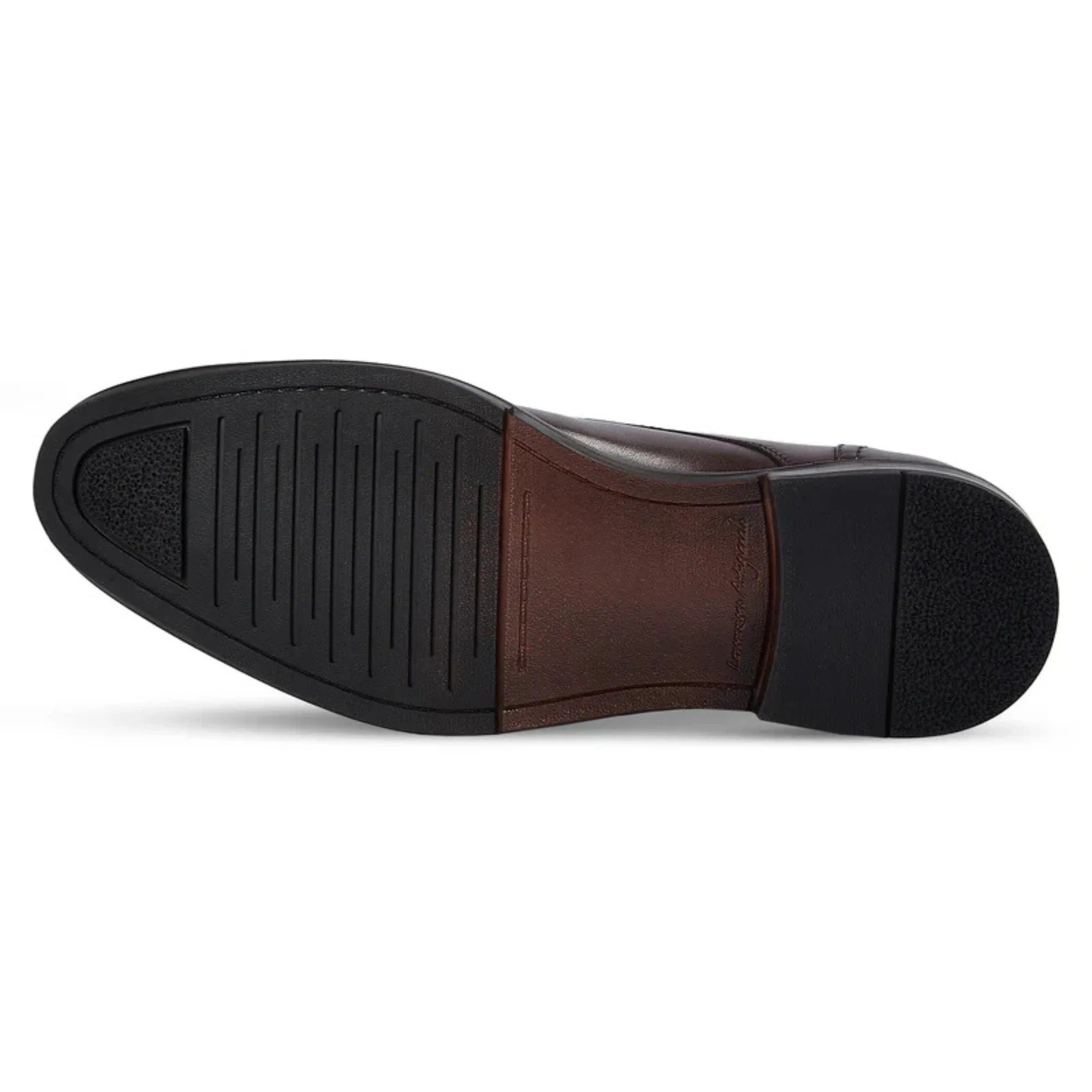 Regent - Herren Derby-Schuhe aus dunkelbraunem, poliertem Leder