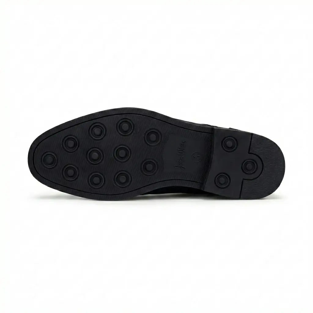Stokes - Herren-Brogue-Schnürschuhe aus hellbraunem Leder