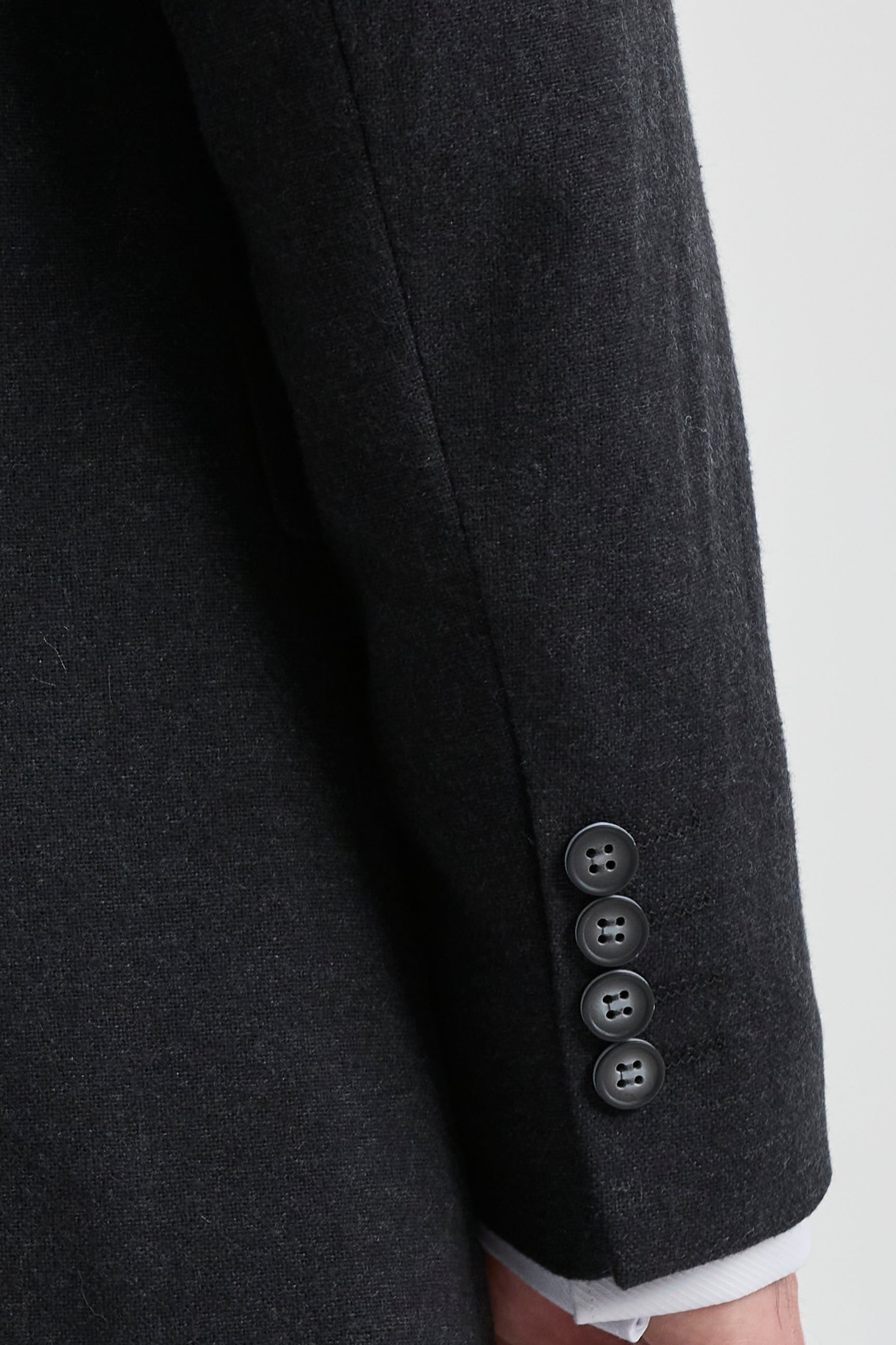 Schwarzer Herrenanzug im Vintage-Stil der 1920er