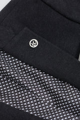 Schwarzer Herrenanzug im Vintage-Stil der 1920er