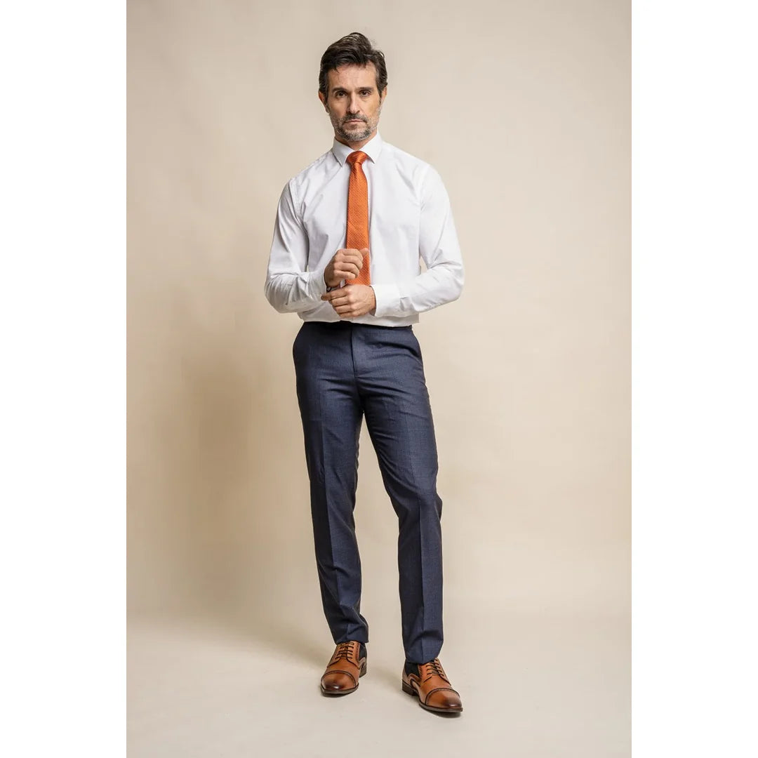 Seeba Seeba - Klassische Herrenhose in Marineblau: Online kaufen - Happy ...