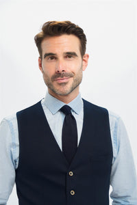 Tropez - Herrenweste in Marineblau