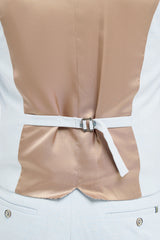 Tropez - Herrenweste in Himmelblau