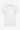 Klassisches weißes Rippstrick-T-Shirt für Herren